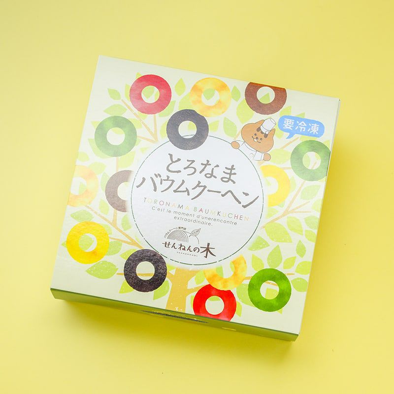 【とろなまバウムクーヘン】とろなまティラミス／パッケージ