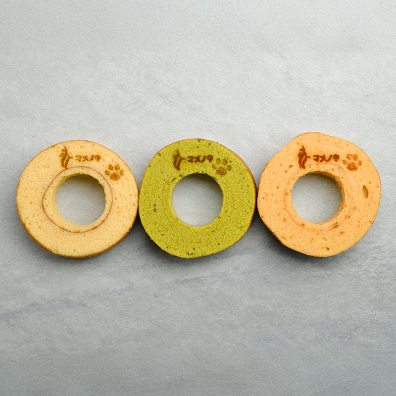 マメノキわんバウムクーヘン 3個セット（プレーン・かぼちゃ